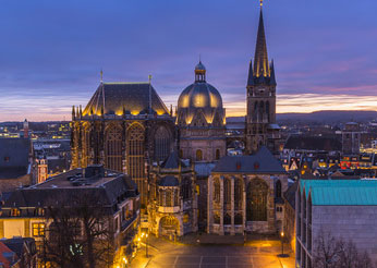 Stadtbild von Aachen*