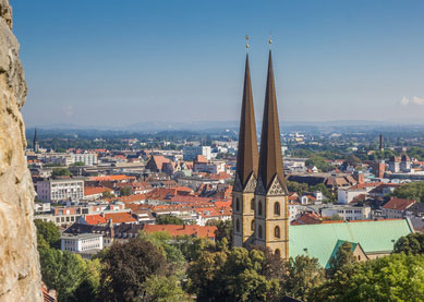 Stadtbild von Bielefeld*