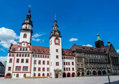 Stadtbild von Chemnitz*