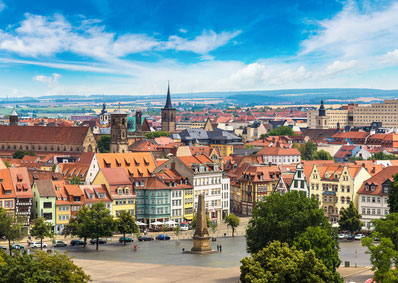 Detektei Erfurt* Stadtbild von Erfurt*