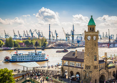 Stadtbild von Hamburg*