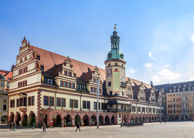 Stadtbild von Leipzig*