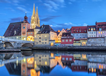 Stadtbild von Regensburg*