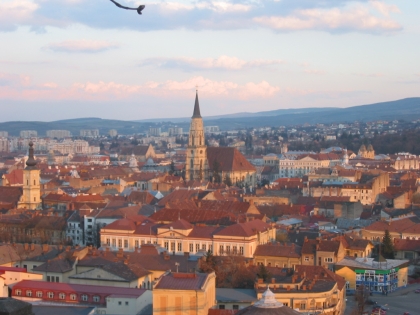 Blick über die Stadt Cluj Napoca*